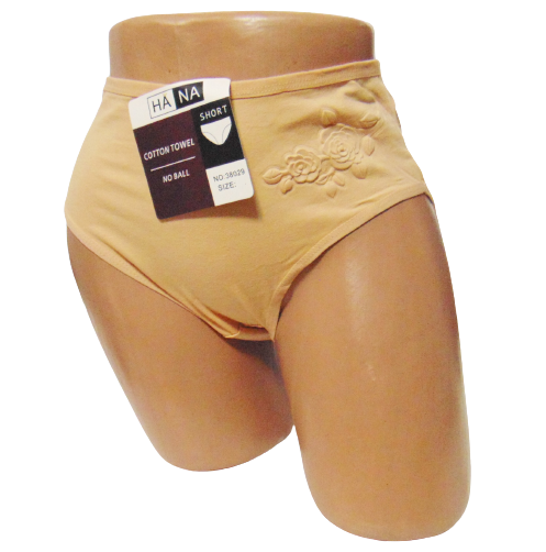 Женские трусы Hana 38029 с выбитым узором сбоку 2XL Бежевый (1920966417) Женские трусы Hana 38029 с выбитым узором сбоку 2XL Бежевый (1920966417)