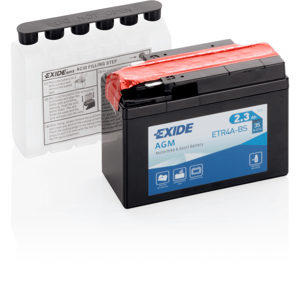 Аккумулятор EXIDE ETR4A-BS