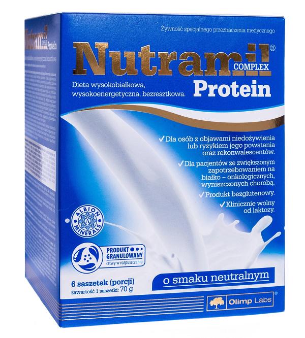 Замінник харчування Olimp Nutrition Nutramil Complex Protein 6х70 г Natural