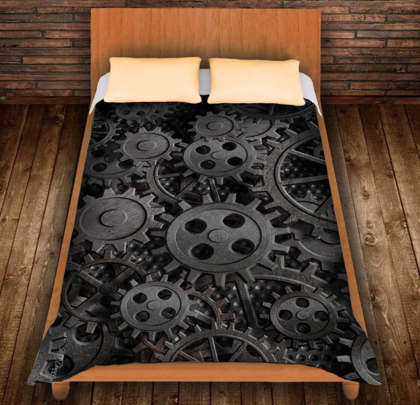 Плед с 3D принтом Дарк Стимпанк 150х200 см (epi_0160)