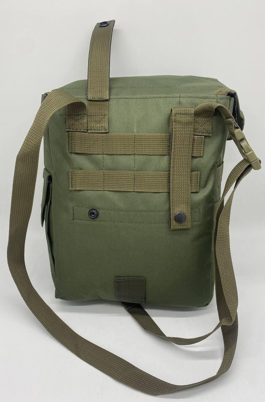 Сумка военная для противогаза/фильтров/масок Олива (0001) - фото 2 Сумка военная для противогаза/фильтров/масок Олива (0001) - фото 2