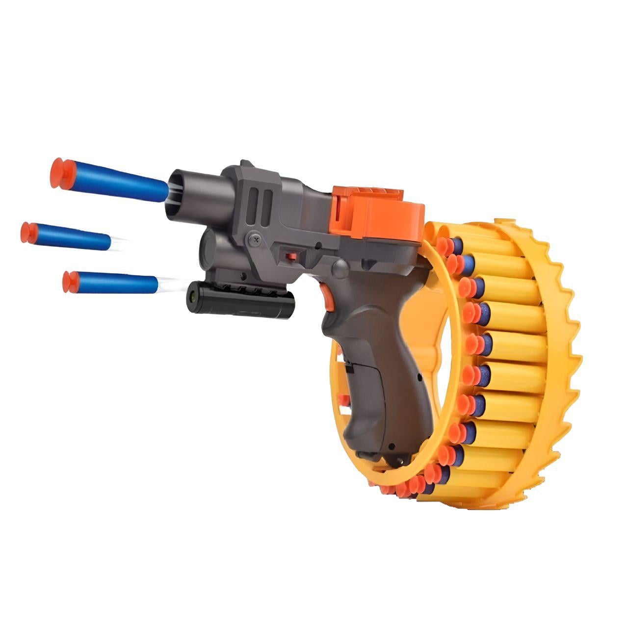 Пистолет KB 113-2 аккумуляторный/30 мягких патронов с присосками Пистолет KB 113-2 аккумуляторный/30 мягких патронов с присосками