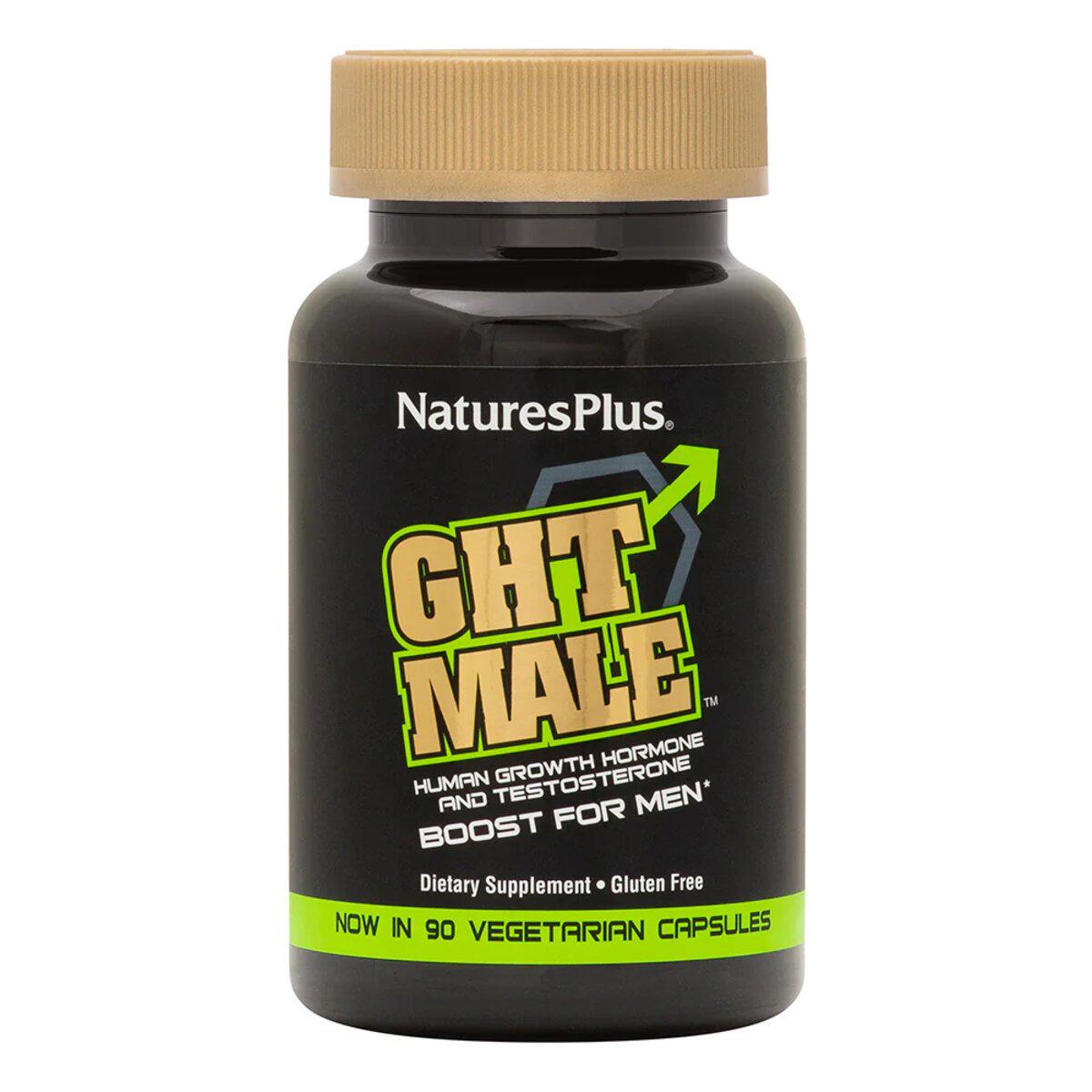 Усилитель тестостерона для мужчин GHT Male Natures Plus 90 капс. (5751)