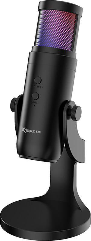 Микрофон игровой настольный стриминговый XTRIKE ME XMC-03 USB RGB LED кабель 1,5 м Black (XMC-03) Микрофон игровой настольный стриминговый XTRIKE ME XMC-03 USB RGB LED кабель 1,5 м Black (XMC-03)