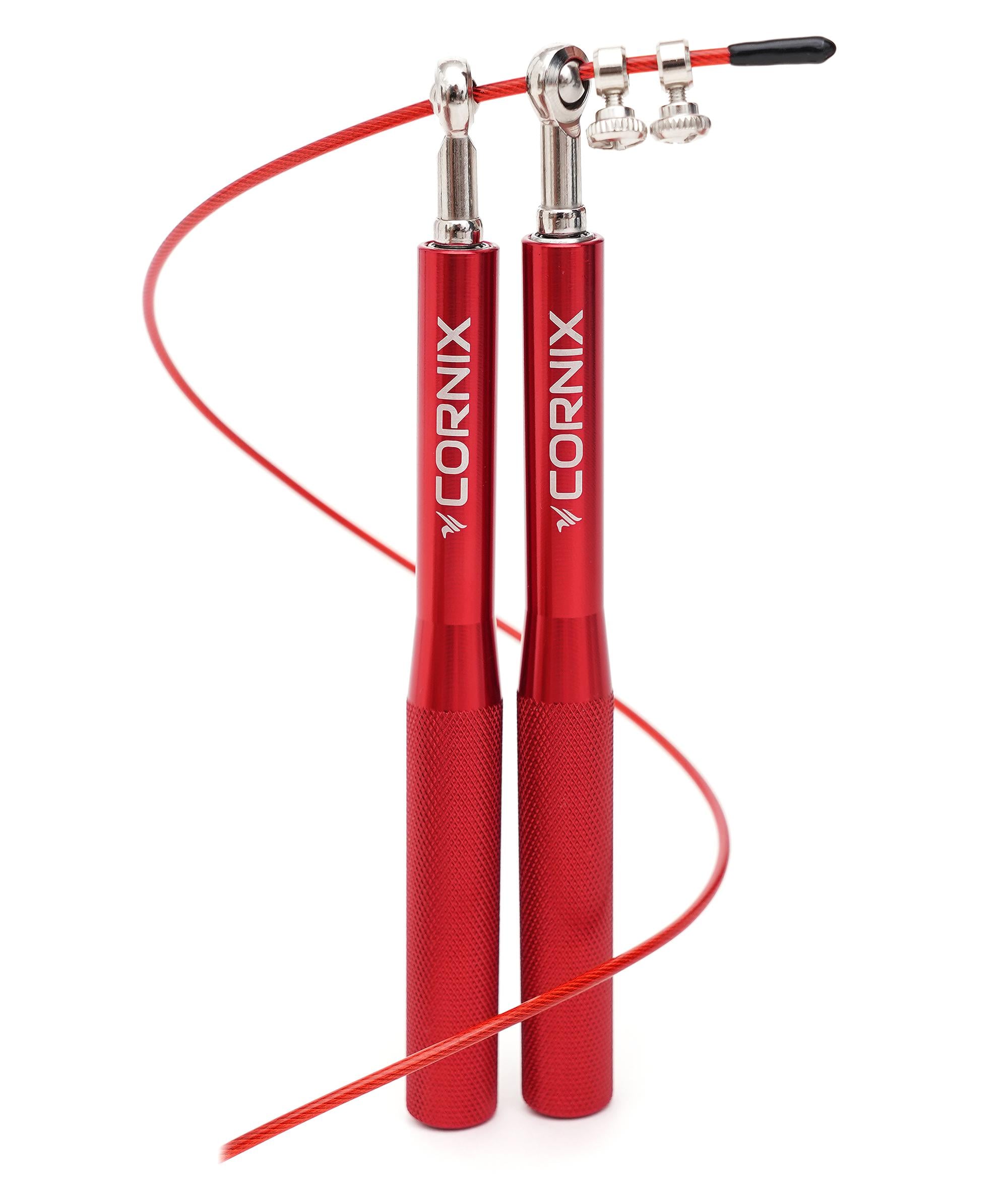 Скакалка скоростная для кроссфита Cornix XR-0158 Speed Rope Red (4496)