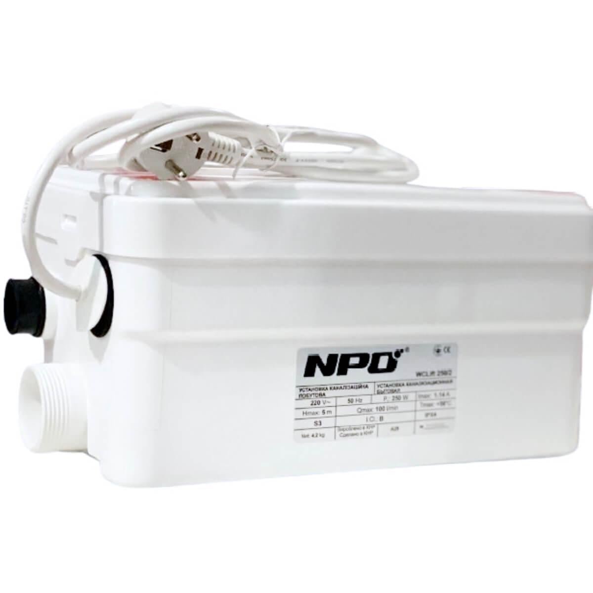 Канализационная установка NPO WCLift 250/2 250 Вт