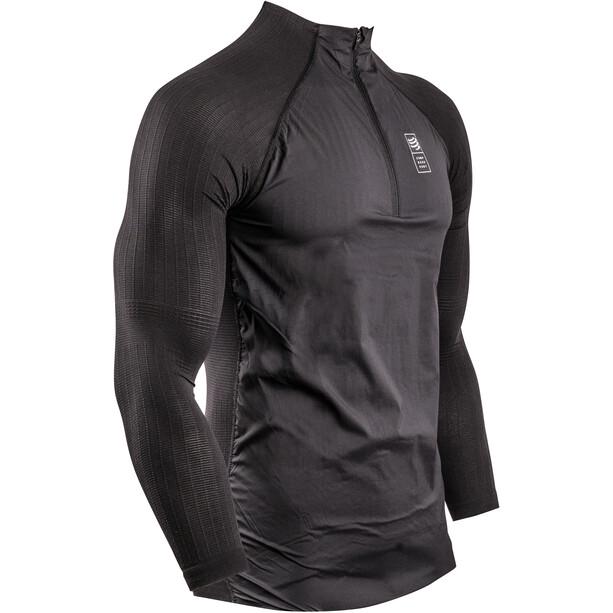 Пуловер с длинными рукавами Hybrid Pullover S/M Black (c1be496e)