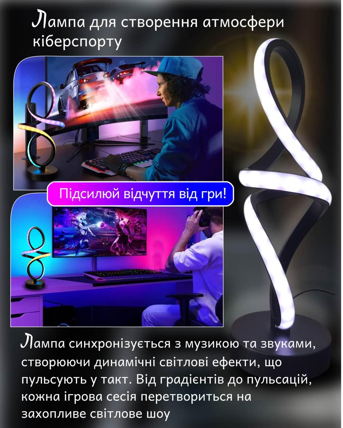 Лампа умная RGB CCT Bluetooth 16 миллионов цветов (607095) - фото 14