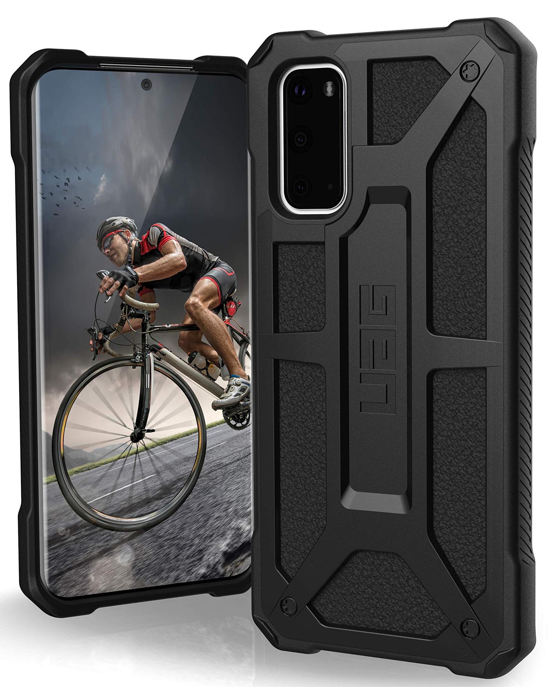 Чехол милитари противоударный UAG Monarch (211971114040) для Samsung Galaxy S20 (6.2") Black