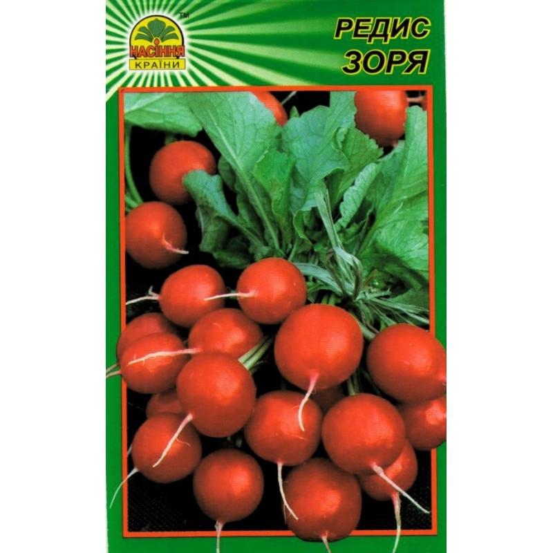 Семена редиса Насіння країни Зоря 3 г (1137297726)