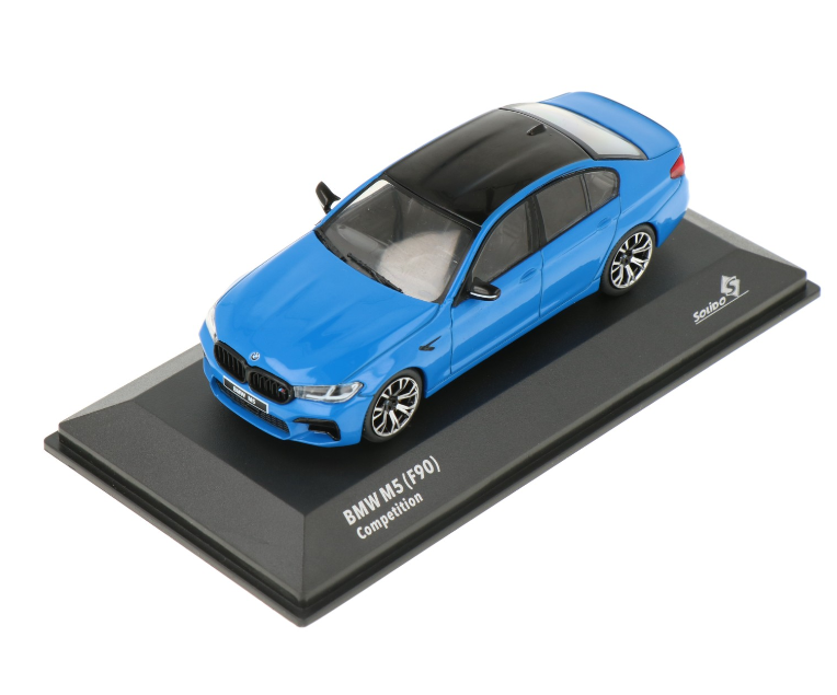 Модель автомобиля Solido 1:43 BMW M5 F90 Competition Voodoo Blue (S4312703) - фото 4