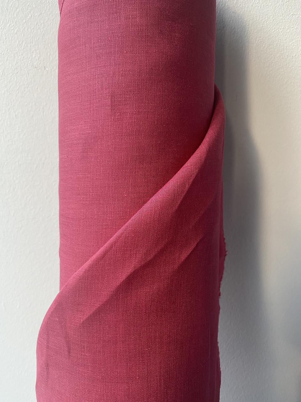 Ткань LINEN PLUS 100% лен 150 см 1293 Красный бархат - фото 6 Ткань LINEN PLUS 100% лен 150 см 1293 Красный бархат - фото 6