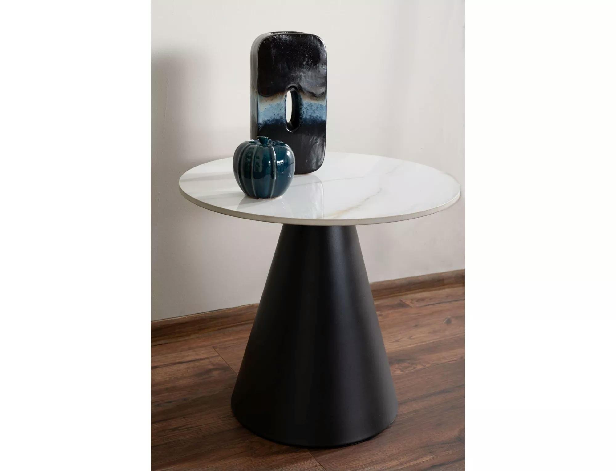 Журнальный столик Signal HILL 50 см Белый/Черный (HILLBCFI50) - фото 5 Журнальный столик Signal HILL 50 см Белый/Черный (HILLBCFI50) - фото 5