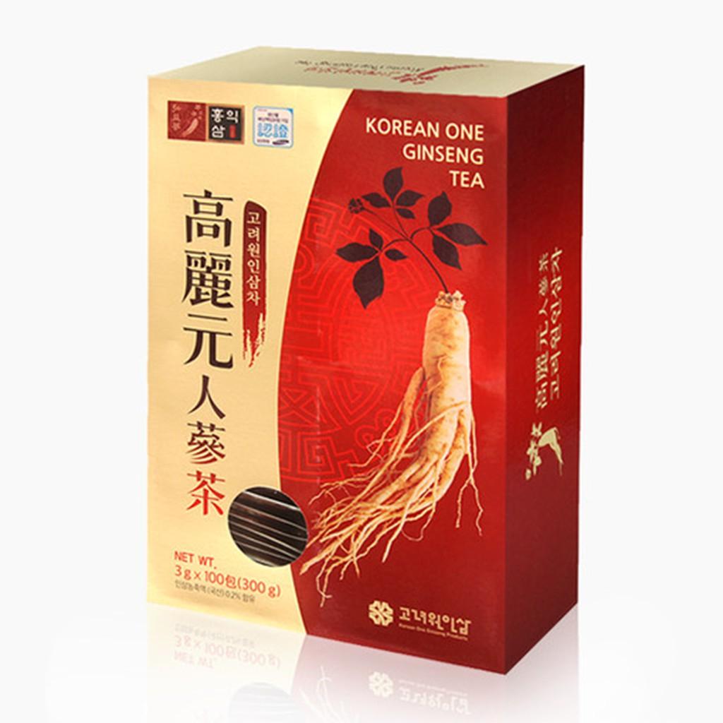 Чай из корейского женьшеня KOREAN ONE GINSENG PRODUCTS 100 пакетиков х 3 г (890072)