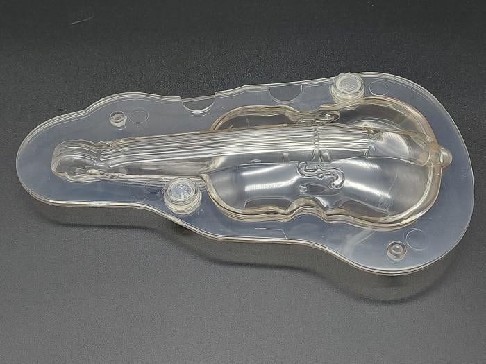 Поликарбонатная форма для шоколада 3D Скрипка L 19 сm 18720 Поликарбонатная форма для шоколада 3D Скрипка L 19 сm 18720