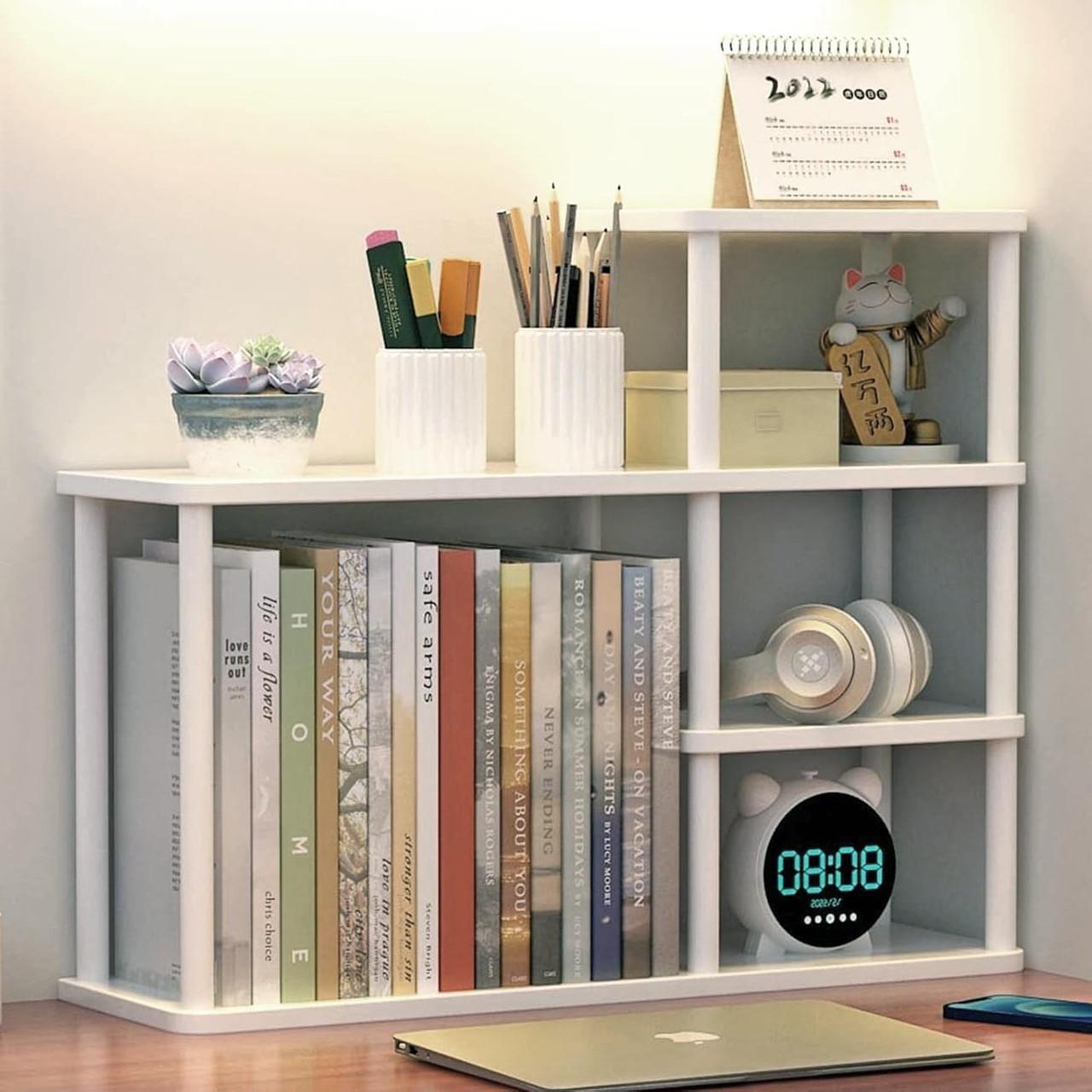 Полка книжная настольная из дерева Марипоса Зефир (КПА-031320)