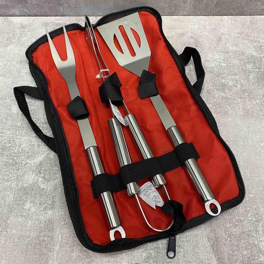 Набор для барбекю Stenson MH-0915 из нержавеющей стали 3 пр. (1808755743)