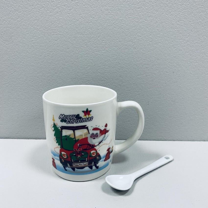 Чашка з ложкою Olens O8030-289 Новорічне асорті порцеляна 200 мл (2422776068) - фото 1 Чашка з ложкою Olens O8030-289 Новорічне асорті порцеляна 200 мл (2422776068) - фото 1