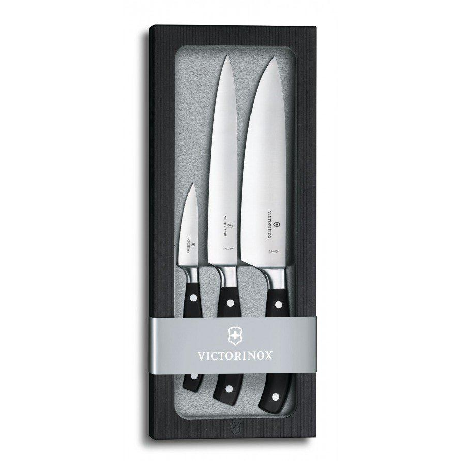 Набір ножів Victorinox Grand Maitre Chef Set 7.7243.3 шт. (58-79-Vx77243.3) - фото 1