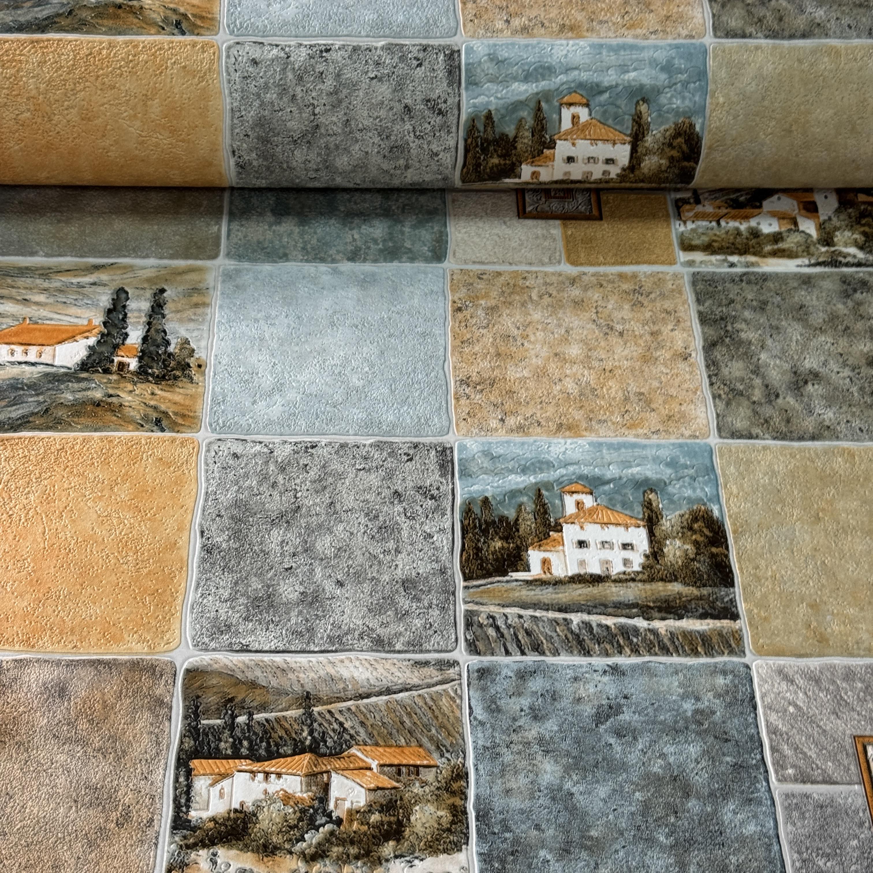 Обои виниловые на бумажной основе моющие 10,05х0,53 м (5831-05)