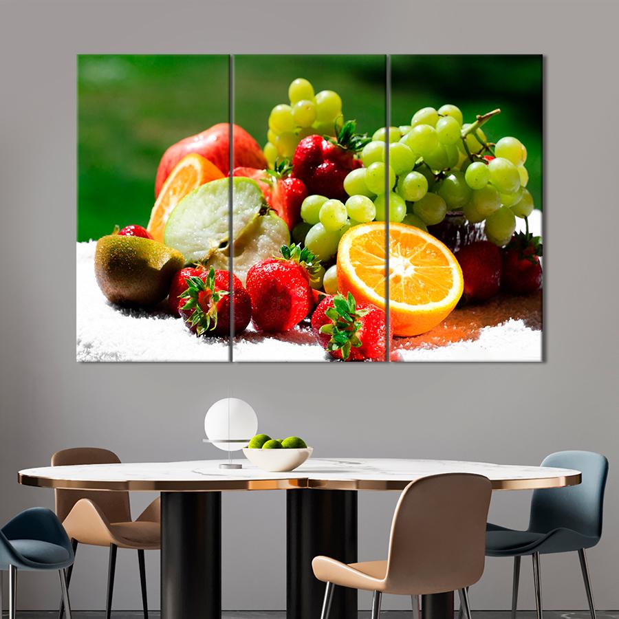Настенний декор Сочный фруктовый натюрморт 156x100 см (A541-3)