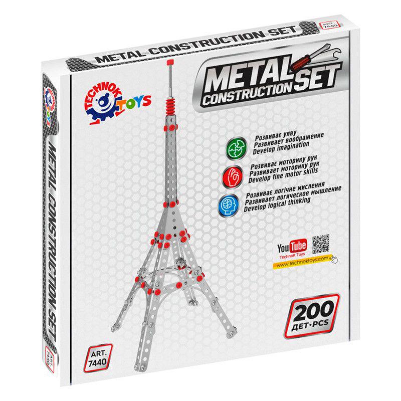 Конструктор металлический Эйфелева башня 200 дет. (18151640)
