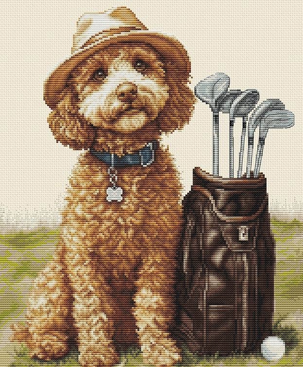 Набор для вышивания крестиком BU5090 Мастер гольфа