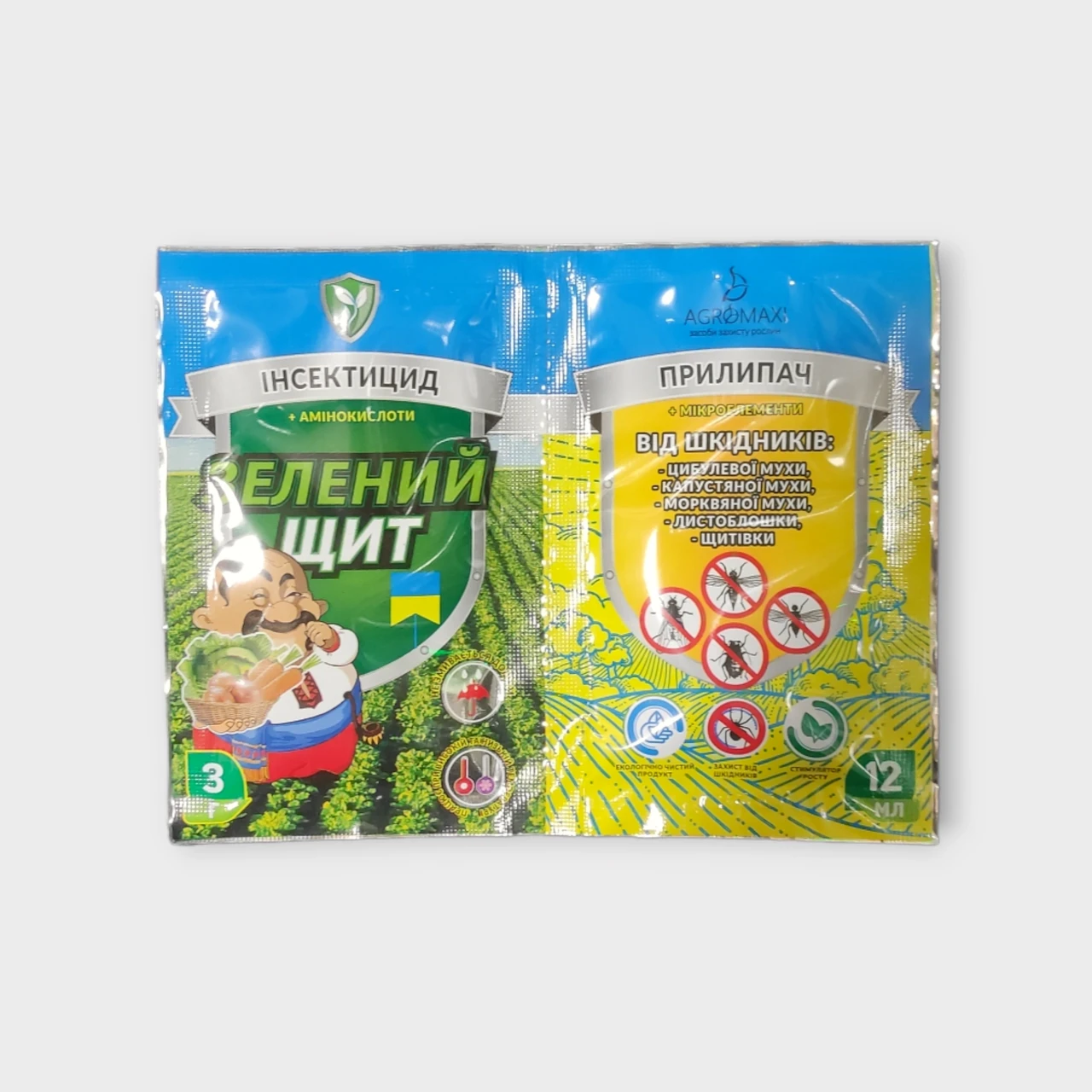Инсектицид Зеленый Щит с прилипателем 3/12 мл (1858893661)