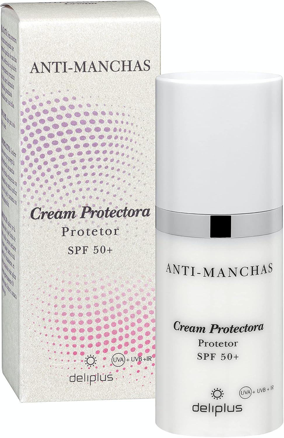 Крем солнцезащитный против пятен Deliplus Crema facial protectora anti-manchas SPF 50+ 50 мл (26850969)