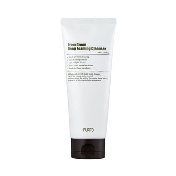 Пенка Purito From Green Deep Foaming Cleanser очищающая 150 мл