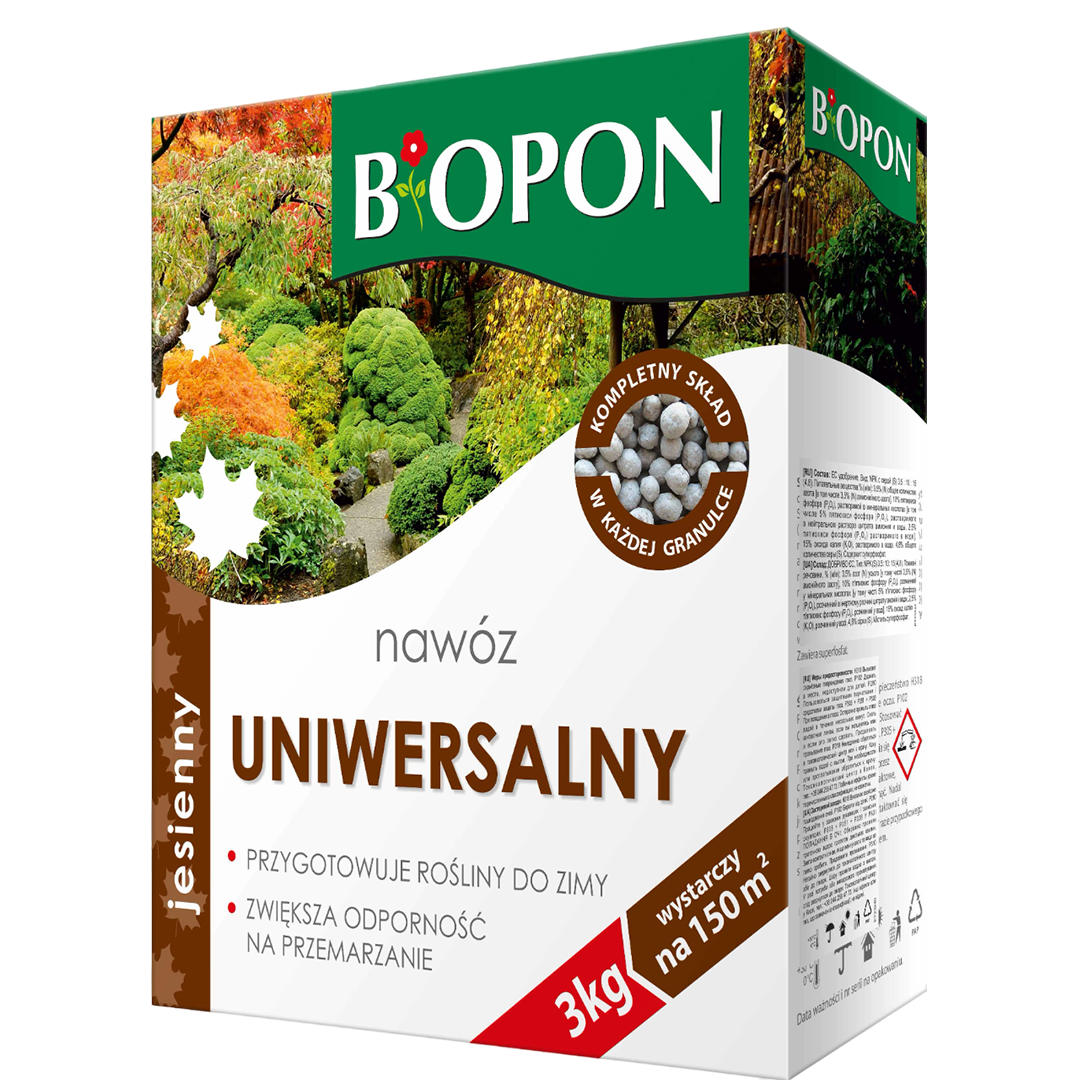 Удобрение помещенное Biopon осеннее универсальное 3 кг (R50166)