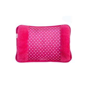 Электрическая грелка-муфта для рук водяная с подогревом от сети 220V Розовый (7G-F-7568W)