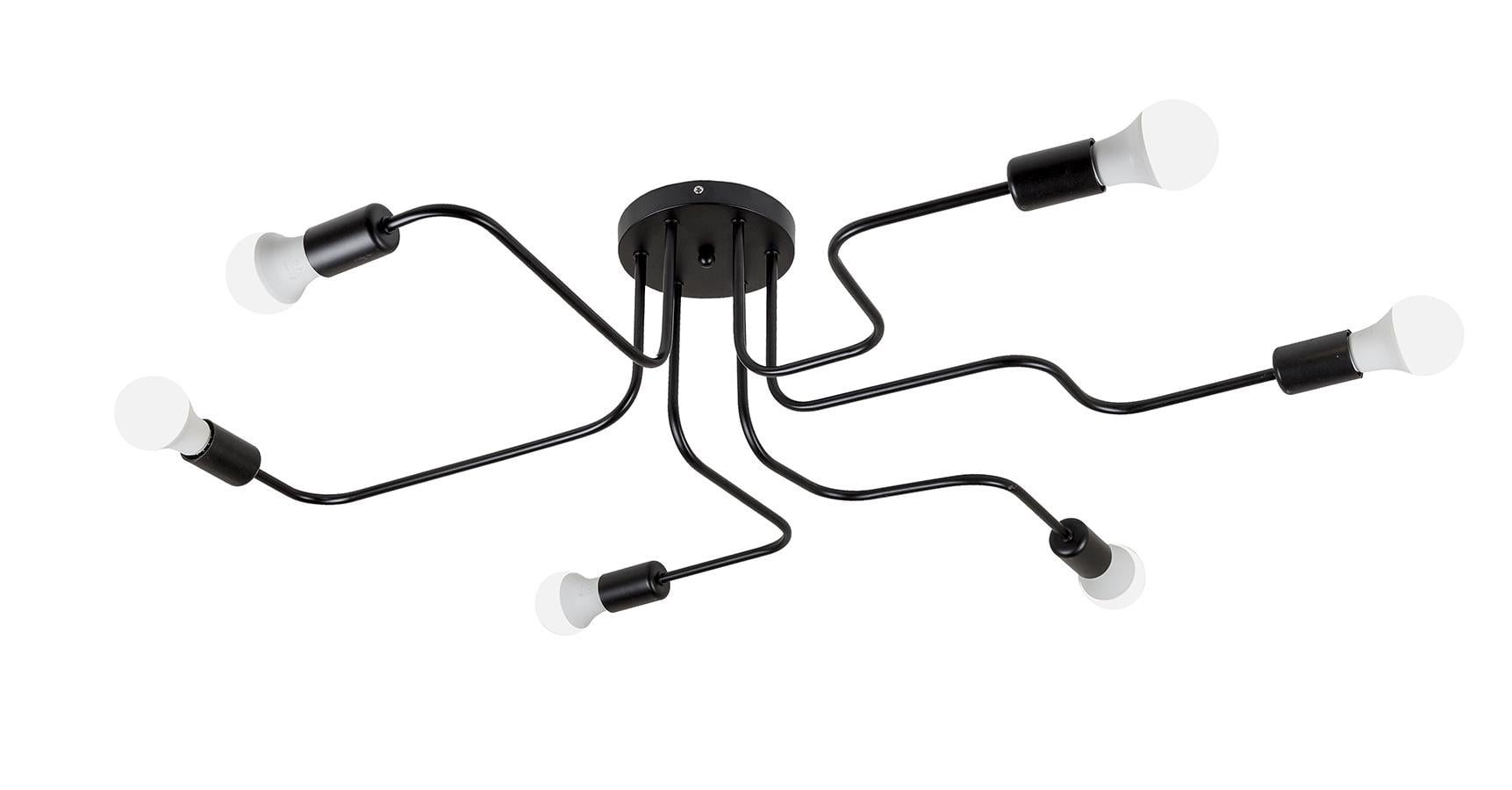 Люстра потолочная Loft 756PR0230-6 bk