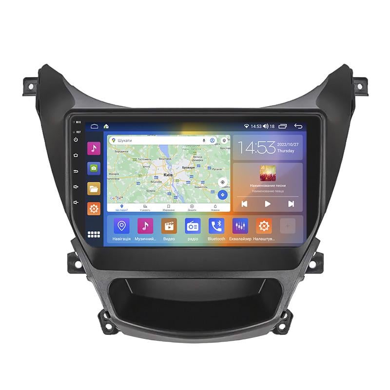 Автомагнитола штатная Lesko CarPlay/4G/Wi-Fi/GPS для Hyundai Avante V 2010-2015 4/64Gb 9" (1746861275)