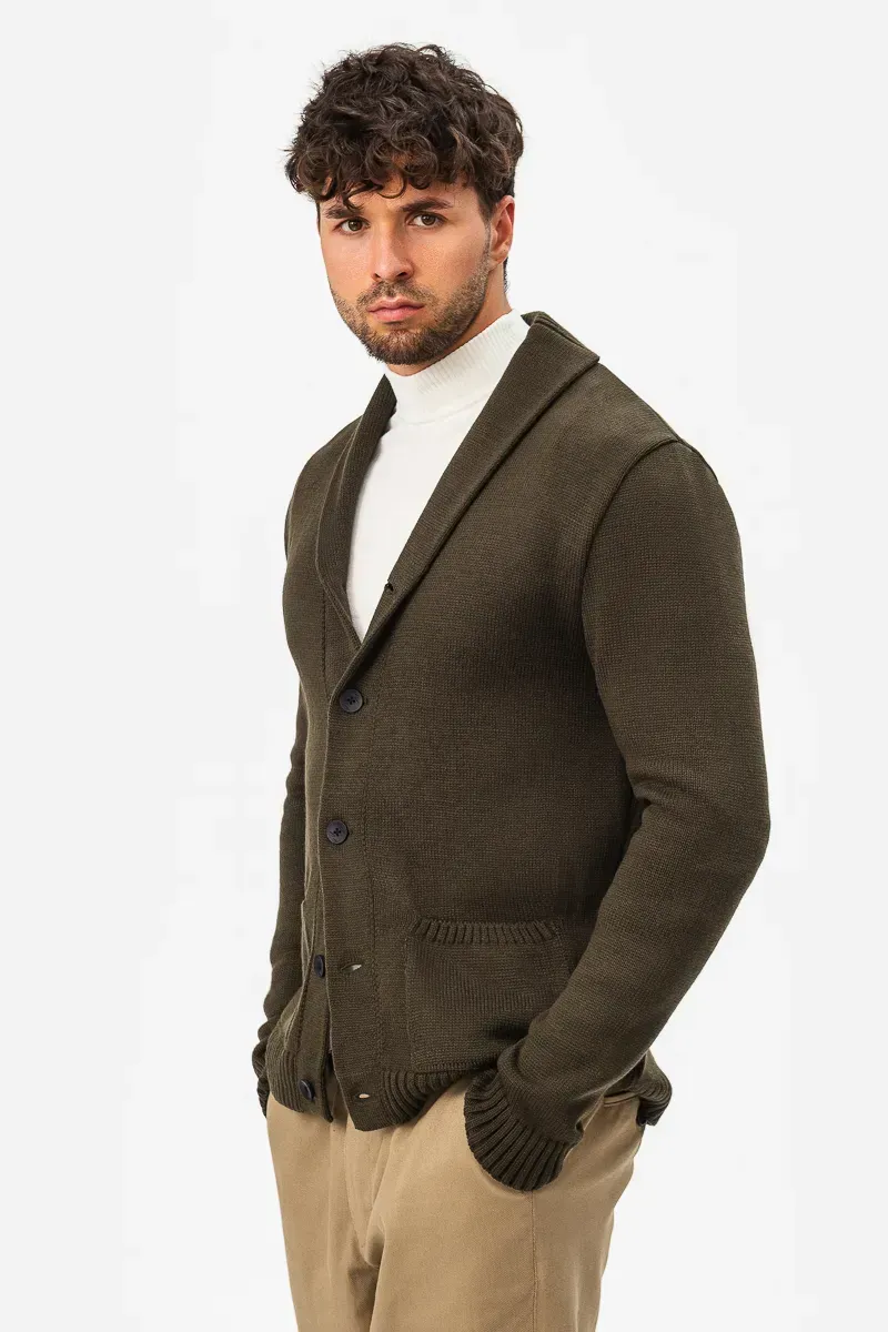 Водолазка чоловіча SVTR з м'якої італійської пряжі р. 54 Хакі (220) - фото 2 Водолазка чоловіча SVTR з м'якої італійської пряжі р. 54 Хакі (220) - фото 2