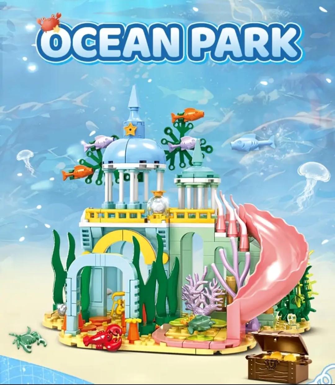 Конструктор WOMA для девочек дом русалочки с рыбками - фото 7