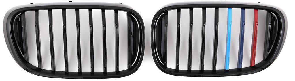 Ніздрі 1 Bar 2016-2019 M-Color GBT для BMW 7 серія G11/G12 пластик Чорний (146592)