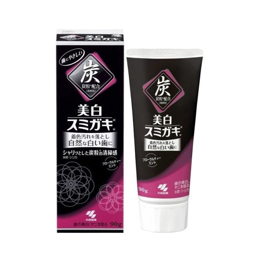 Зубна паста з деревним вугіллям KOBAYASHI Sumigaki Whitening відбілююча 90 г (2383343343)