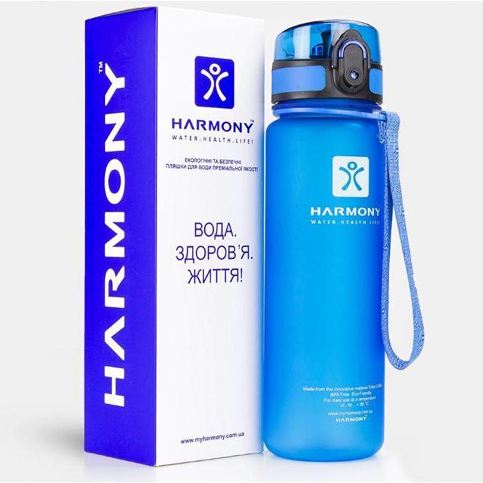 Пляшка для води Harmony 500 мл Blue (1178924599)