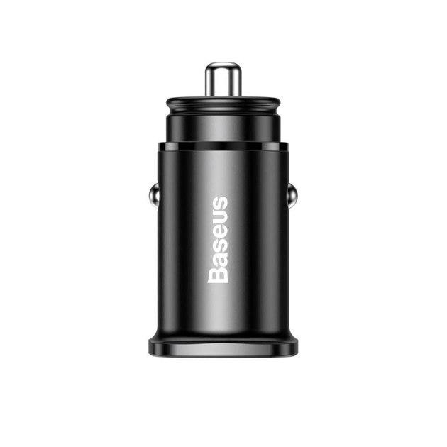 Зарядное устройство для телефона в автомобиль Baseus PPS Car Charger 30W PD3.0 QC4.0+ Black (CCALL-AS01) - фото 4 Зарядное устройство для телефона в автомобиль Baseus PPS Car Charger 30W PD3.0 QC4.0+ Black (CCALL-AS01) - фото 4