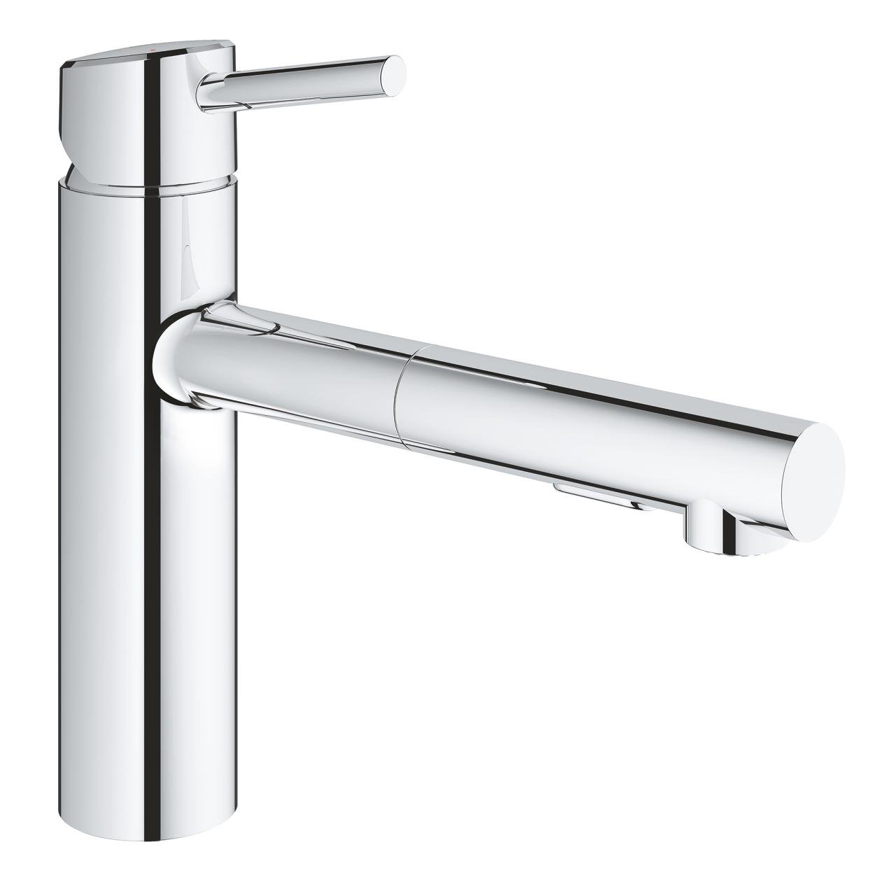 Змішувач для кухні Grohe Concetto 30273001 із висувною лійкою Хром (124250)
