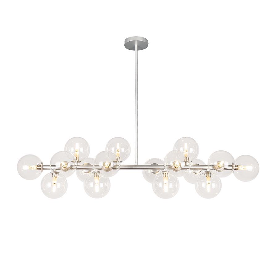 Люстра стельова молекула 7841020-16 GAB/CL S Срібний/Прозорий - фото 2 Люстра стельова молекула 7841020-16 GAB/CL S Срібний/Прозорий - фото 2