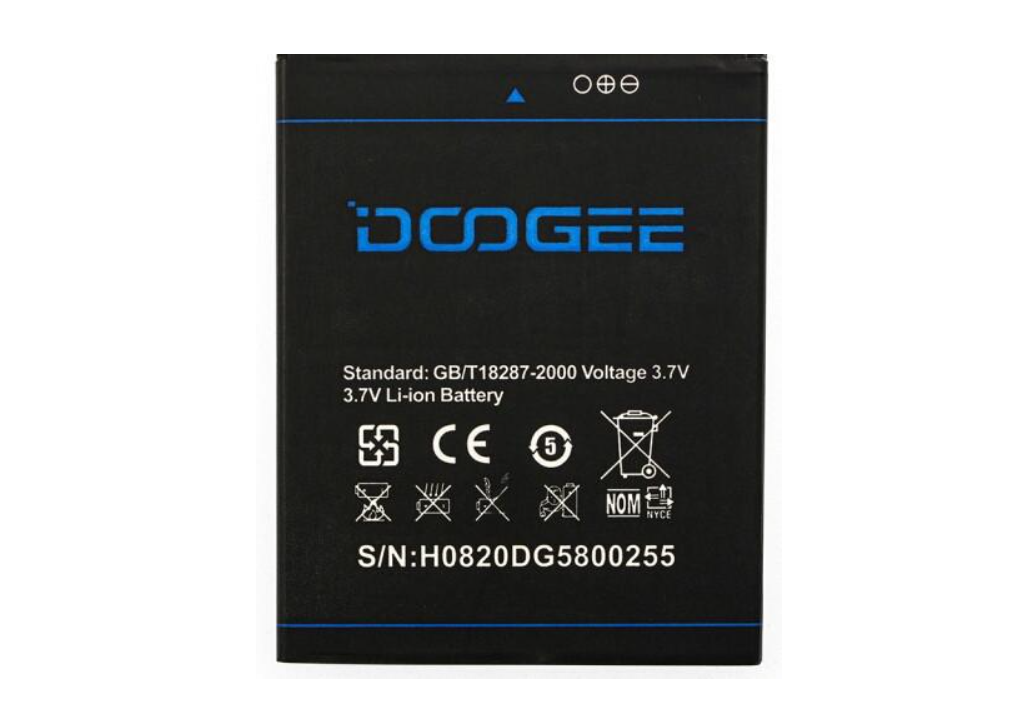 Акумулятор для телефону Doogee B-DG580/G580 2000 mah (740563634)
