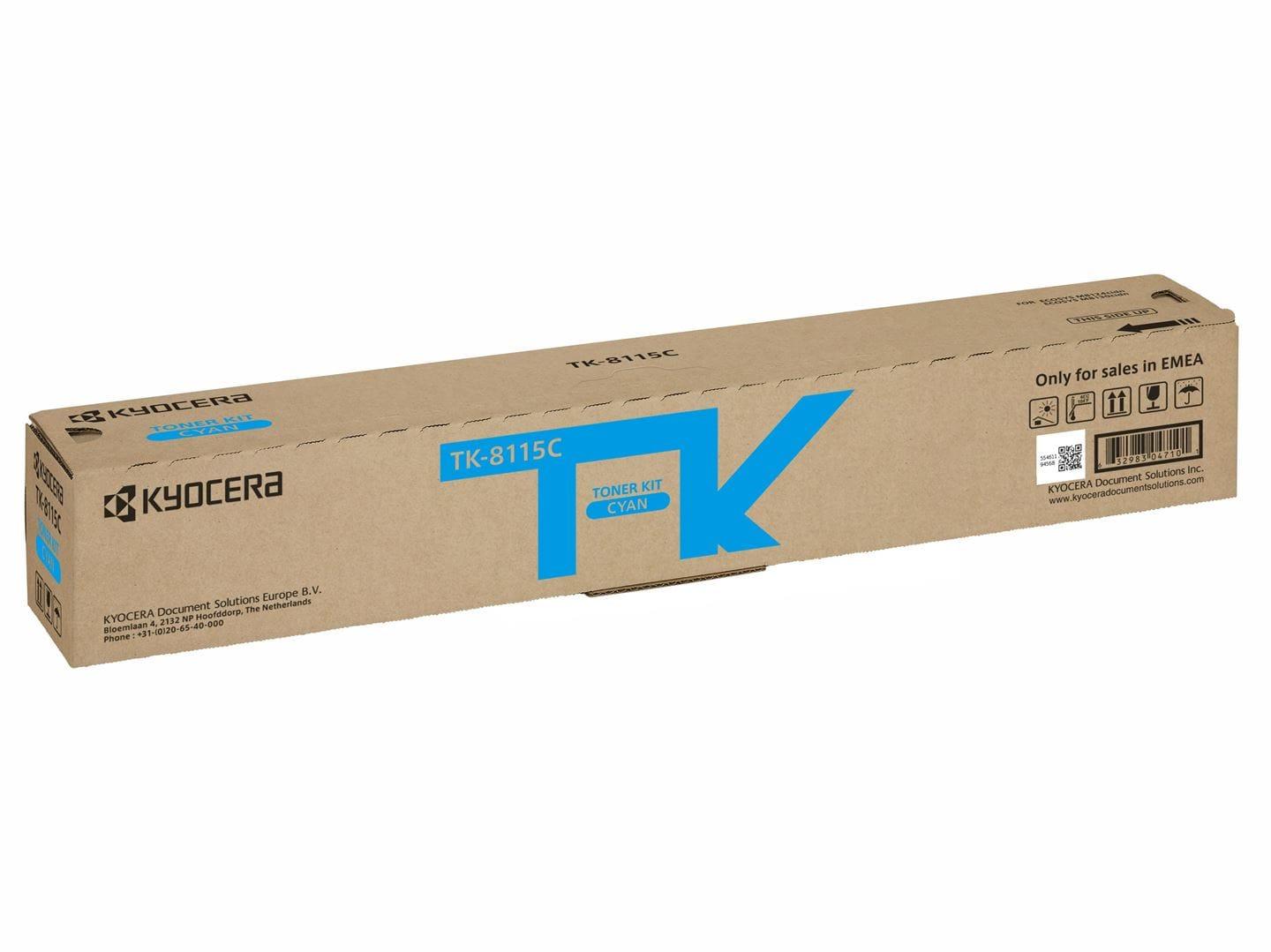 Картридж для лазерного принтера Kyocera TK-8115C 1T02P3CNL0 Cyan (11066713) - фото 2