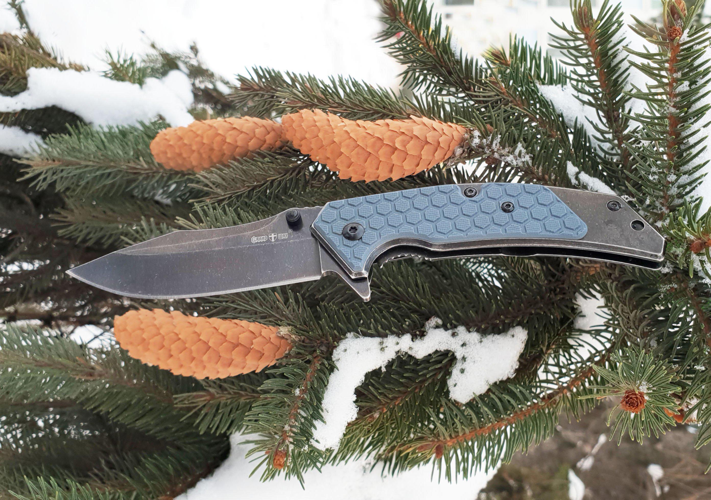 Нож карманный складной Grand Way 80 мм (WK06117) - фото 5 Нож карманный складной Grand Way 80 мм (WK06117) - фото 5