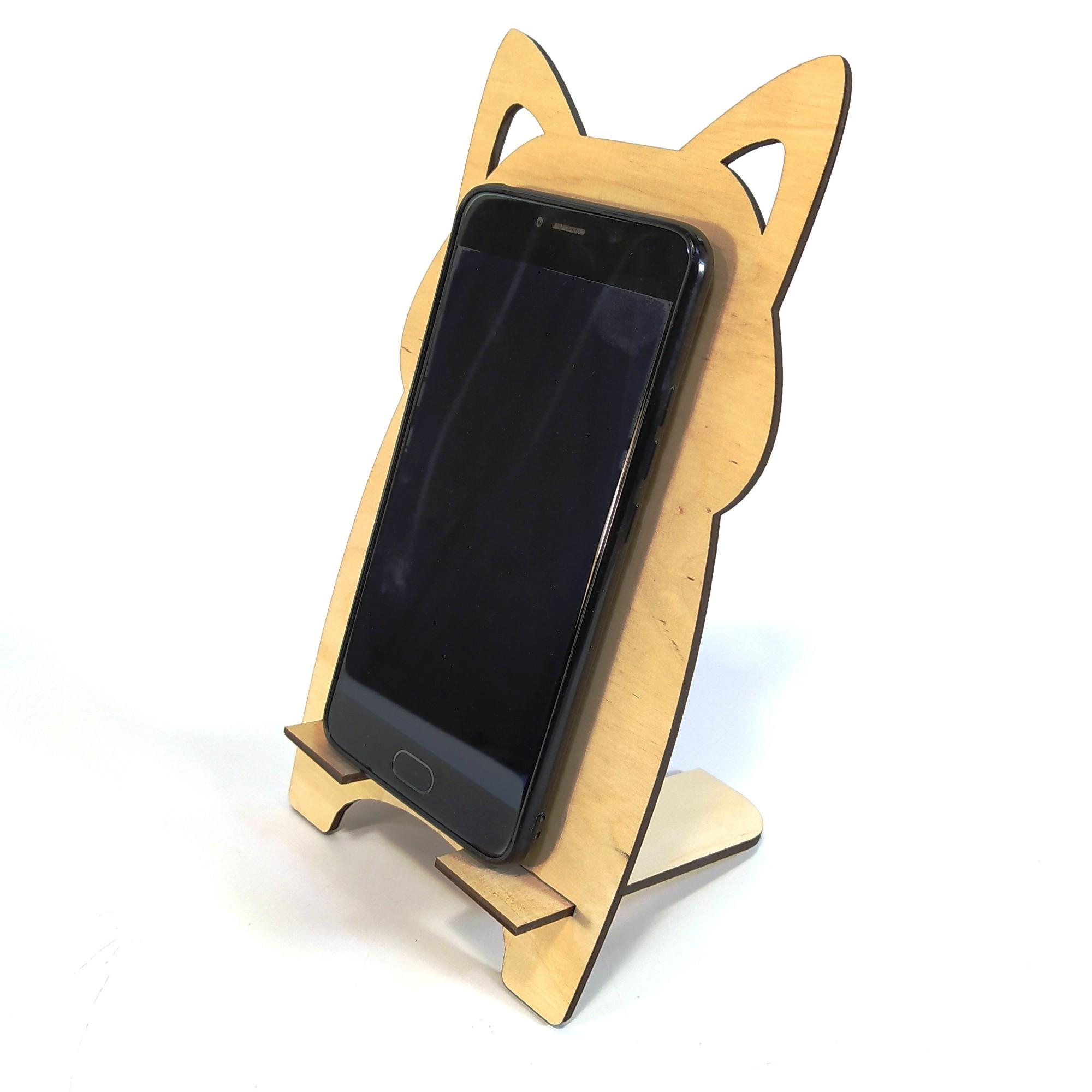 Подставка для смартфона Майстерня містера Томаса Кот 12х22 см - фото 2 Подставка для смартфона Майстерня містера Томаса Кот 12х22 см - фото 2