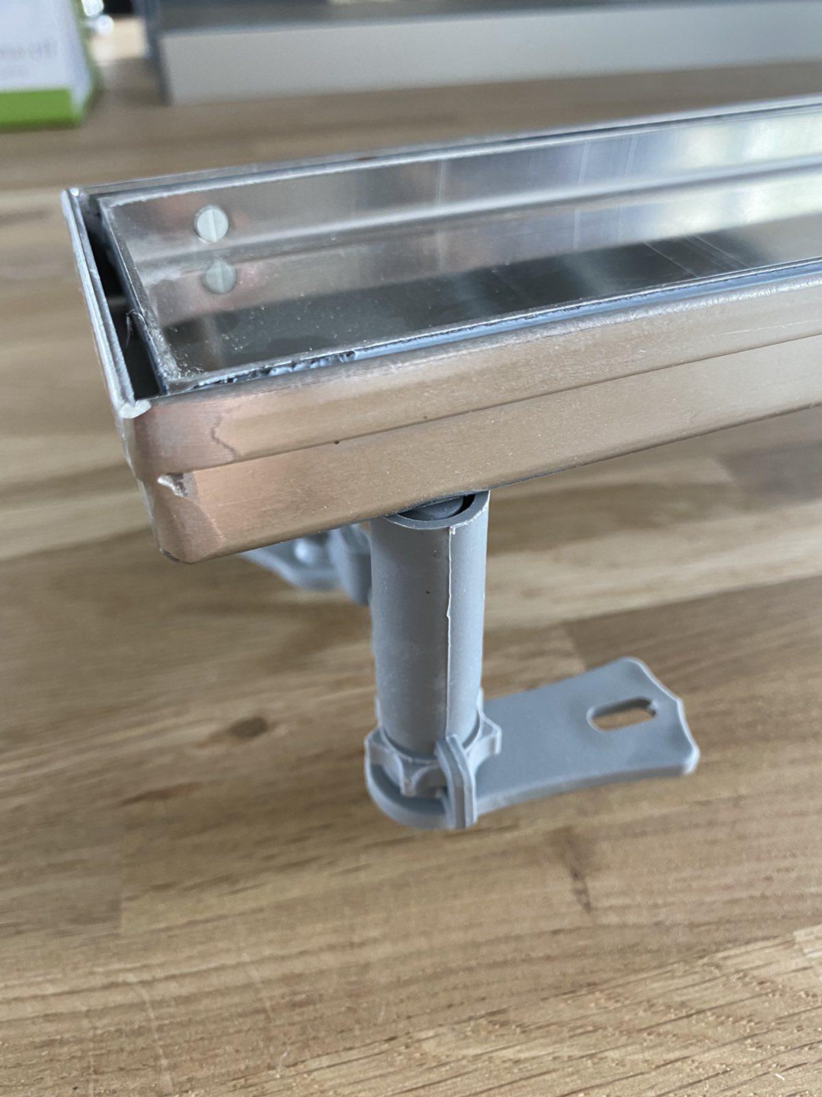 Трап лінійний MAXIFLOW Сlassik scala 80 cм з решіткою Плитка (4014.0Y050K.080) - фото 7