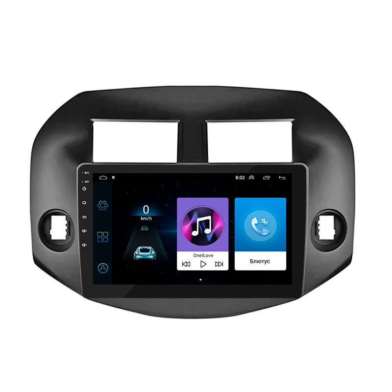 Автомагнитола штатная Lesko для TOYOta RAV4 III XA30 2005-2010 10" 1/16Gb Wi-Fi GPS Base MOB