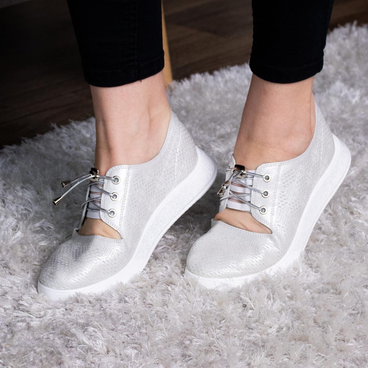 Туфли женские Fashion р. 41 26 см Белый (2876)