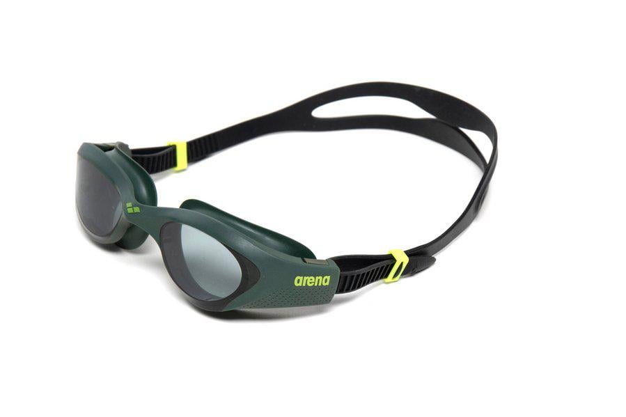 Очки для плавания Arena The One Зеленый с прозрачными линзами (001430-560)
